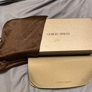 Giorgio armani sunglasses case